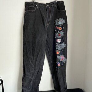 BoomX Jeans NBA Logos Size 42 x 34